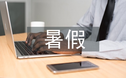 暑假调研报告