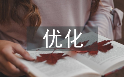 人力资源的优化